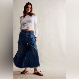 Free People We The Free Sunsetter Pull-On Jeans